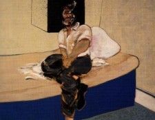 Bacon Study for a Self-Portrait, 1964. , 