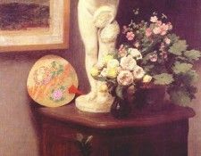 fantin-latour flowers and various objects 1874. -, ---