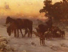 Wierusz-Kowalski Alfred von A Journey In Winter. Wierusz-���������, ������� ���