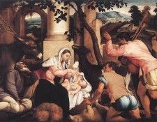BASSANO Jacopo Adoration Of The Shepherds. �������, ����� ����� �� �����