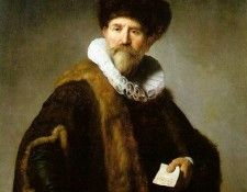 Rembrandt - Portrait of Nicolaes Ruts [1631].    