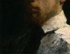 Fantin Latour Self Portrait 1858 detail2. -, ---
