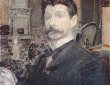 vrubel self portrait 1905. , 