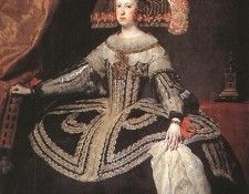 Velazquez Queen Dona Mariana of Austria. ��������, ����� �������� �� ������