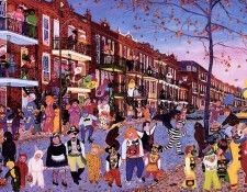 ABD Hanafi - Halloween, rue Berri, De. , 