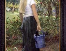 Banks Allan Watering Girl. ,  R