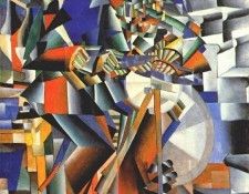 malevich the grinder (principle of flickering) 1912-13. , 