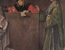 Carpaccio The Ambassadors Depart detail1. , 