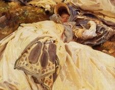 Sargent John Singer Two Girls in White Dresses. ,  