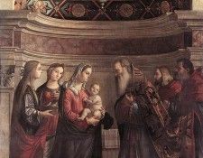 Carpaccio Presentation of Jesus in the Temple. , 