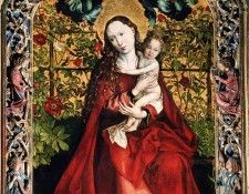 Schongauer Martin Madonna Of The Rose Bower. , 