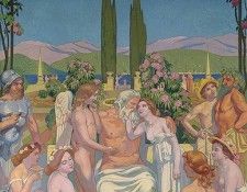 Denis Panel 5. In the Presence of the Gods Jupiter Bestows I. ����, �����