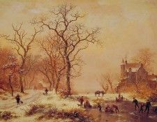 Ice Skating. Kruseman,  