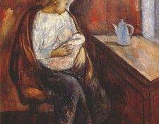 sinezubov mother and child 1919. 