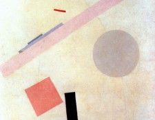 malevich suprematist painting 1917. , 