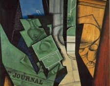 Gris The Breakfast, 1915, 92x73 cm, Musee National dArt Mod. , 