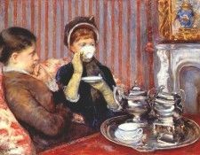 cassatt tea c1880.  