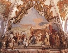 Tiepolo Wurzburg The Investiture of Herold as Duke of Franconia. ,  