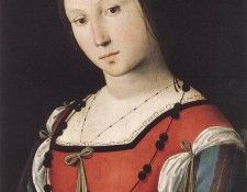 COSTA Lorenzo Portrait Of A Lady With A Lap dog. , 