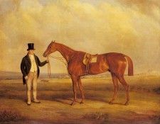 Ferneley John A Gentleman Holding Dangerous. Ferneley, 