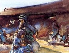 Sargent John Singer Black Tent. ,  