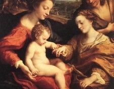 CORREGGIO The Mystic Marriage Of St Catherine 2. 