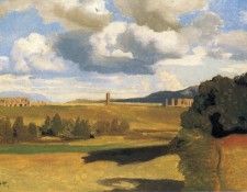 Corot The Roman Campaagna with the Claudian Aqueduct. ����, ���-������-������