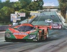 Cma 094 1991 mazda wins the 24 hours of le mans.  