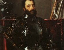 TIZIANO PORTRAIT OF FRANCESCO MARIA DELLA ROVERE 1538 UFFI. ������ (������� ��������)