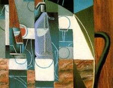 Gris The siphon, 1913, 81x65 cm, Rose Art Museum, Brandeis U. , 