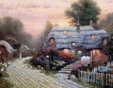 JLM-Thomas Kinkade-Olde Porterfield Tea Room.  