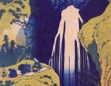 lrs Hokusai Amida Waterfall. �������