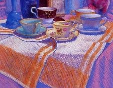 Amos, Barbara - Teacups and Vases (end. , 
