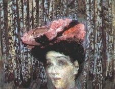 vrubel nadezhda zabela-vrubel against birch trees 1904. , 