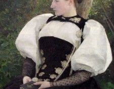 A Woman from Bern Switzerland. Dagnan-Bouveret, --