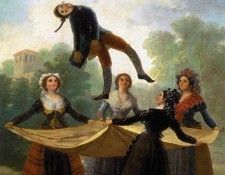 GOYA Francisco de The Straw Manikin.   ,  