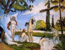 Cezanne Paul The bathers Sun. , 