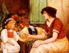 Rhys Oliver A Young Lacemaker. Рис, Оливер