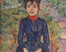 lautrec justine dieuhl c1890. -,  