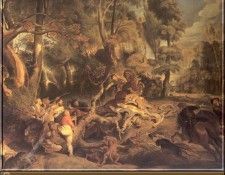 PO HunP 29 PP Rubens-La chasse au sanglier (1620). ������, ����� �����