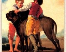 bs-ahp- Goya- Boys With Mastiff. ���� � ���������, ��������� ��