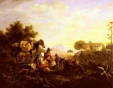 Hess Peter Heinrich Lambert von Picking The Grapes. ����, ����� ���