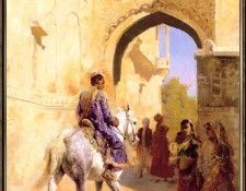 Weeks Street-Scene-in-India-sj. ,  
