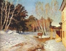 levitan month of march 1895. �������, �����