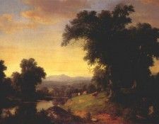 durand a pastoral scene 1858. ,  