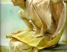 a reading from homer detail. - 