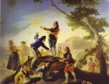 Francisco de Goya - La cometa (The Kite).   ,  