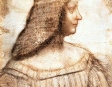 Leonardo da Vinci Isabella d-Este. ,  