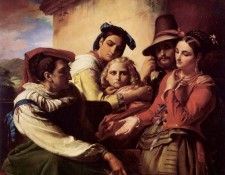 The Fortune Teller. Navez  
