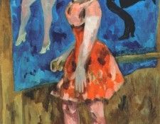 larionov circus girl 1911. ��������, ������